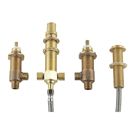 Pfister Tub Rough-In Valve, Roman, 1/2", 4-Hole 0X6-440R