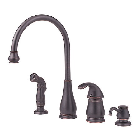 Pfister Kitchen Faucet w/Hand Spray/Soap Dspnsr LG26-4DYY