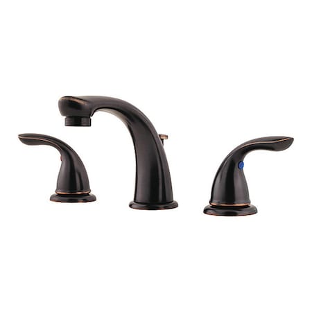 Pfister Dual Handle Bathroom Faucet, Tuscan Bronze 3 Hole LG149-610Y