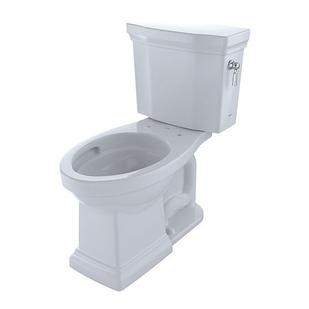 Toto Toilet, 1.28 gpf, Tornado Flush, Floor Mount, Elongated