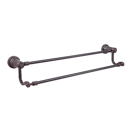 Pfister Towel Bar, Double, Tuscan Bronze, 24" D BTB-YP5Y