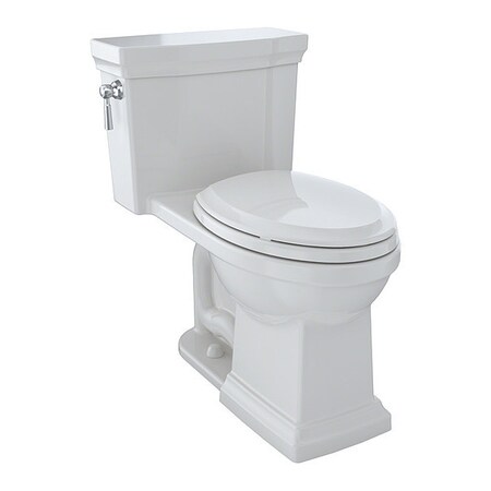 Toto Toilet, 1.28 gpf, Tornado Flush, Floor Mount, Elongated, Colonial White MS814224CEFG#11