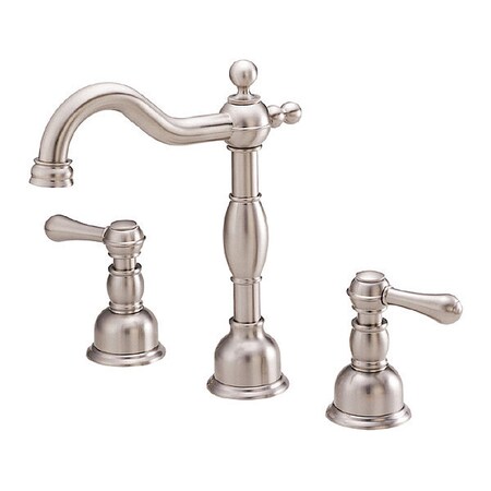 Danze Dual Handle 8" to 15" Mount, 3 Hole Tub Trim Kit, Brushed Nickel D306957BNT
