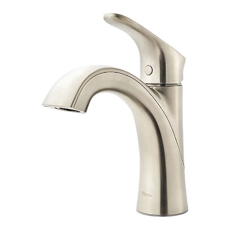 Pfister Single Handle 1 or 3 Hole Bathroom Faucet, Brushed Nickel LG42-WR0K
