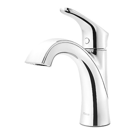 Pfister Single Handle 1 or 3 Hole Bathroom Faucet, Polished chrome LG42-WR0C