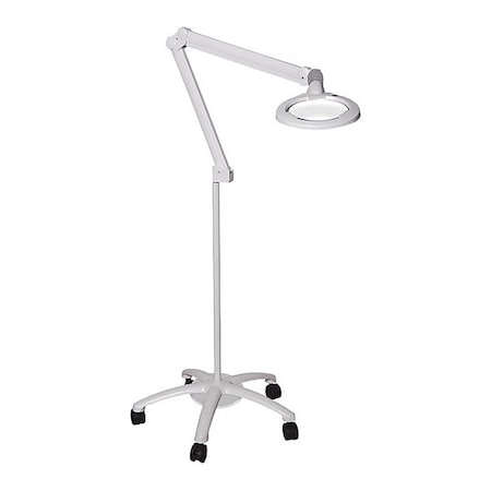 Burton Magnifier, 10W LED, 90CRI, Floor Stand EMLFL