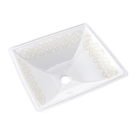 Toto Bathroom Snk, Waza Sultana, Undrmnt, Cotton LT624#01-NB