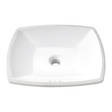 American Standard Edgemere Undr Countr Rect-Wht 0545.000.020