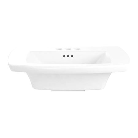 American Standard Edgemere Sink Top 4" Ctr-Wht 0445.004.020