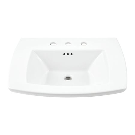 American Standard Edgemere Sink Top 8" Ctr-Wht 0445.008.020