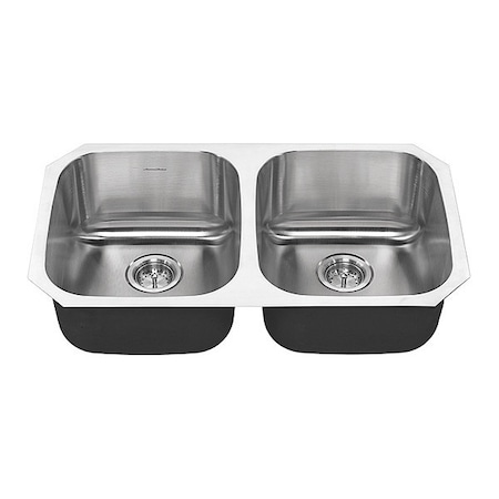 American Standard Portsmouth 50/50 Db 18G Sink 18DB.9311800S.075