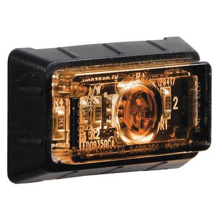 Maxxima Clearance Marker Light, Amber Clear, 40mA M09350YCL