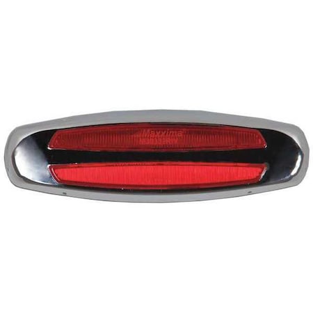 Maxxima Clearance Marker Light, Red, 51/64" D M30332R