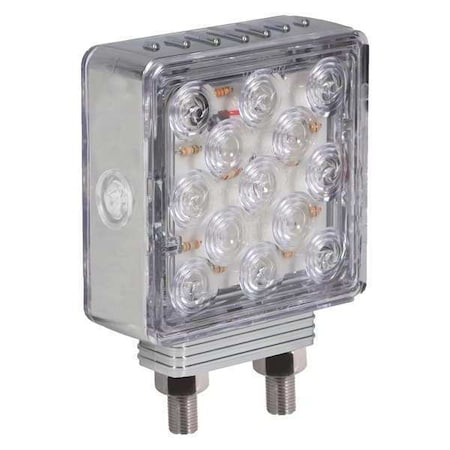 Maxxima Spot Light, 1-51/64" D, 4-1/2" W, 4-1/2" H M42362RYCL-A