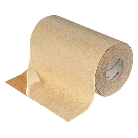 3M Anti-Slip Tape Mineral Coated; Substrate: Plastic Film 60 Grit Size, Clear, 6" W x 60 ft. L 620