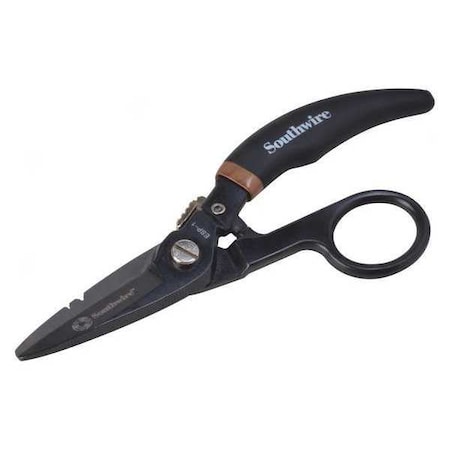 Southwire Scissors, Ambidextrous Hand, 6-1/4" L 58743740