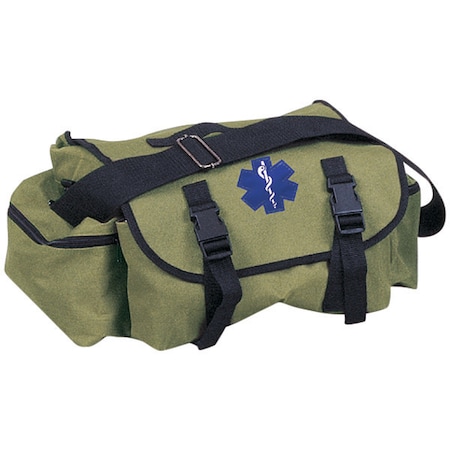 Emi Response Bag, Cordura Nylon, 10 in L, 17 in W, Green 9312