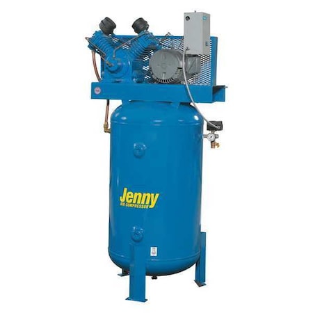 Jenny Jenny J5a-80v 5-HP 80-Gallon Single-Stage Air Compressor J5A-80V-230/1