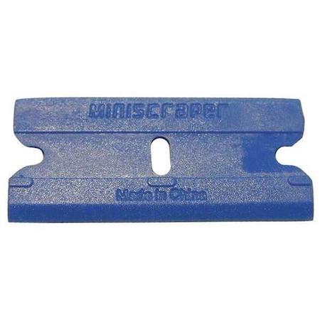 Direct Brands Scraper Blade, Blue, Plastic, PK100 GDS-137