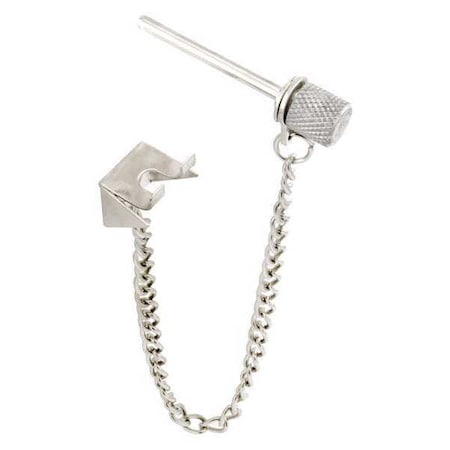 Primeline Tools Sliding Window Nite Lock Pin, 1-5 in., Aluminum Finish, PK5 MP4071