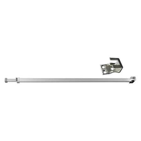 Primeline Tools Door Lock, Adjustable Bar, Unfinished U 9920