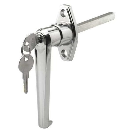 Primeline Tools Door Handle Lock, Keyed, Diecast Zinc, Chrome Plated (Single Pack) GD 52123