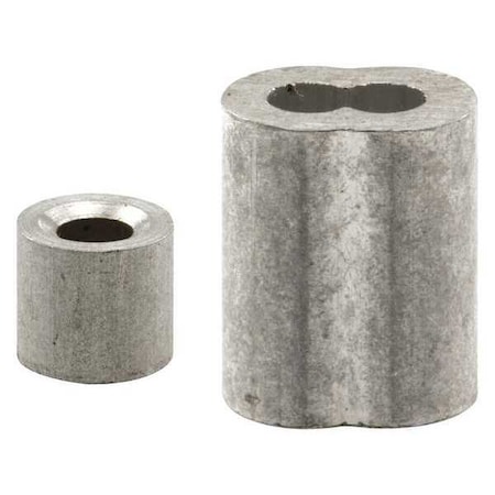 Primeline Tools 1/8 in. Aluminum Ferrules and Stops (2 Pack) GD 12151