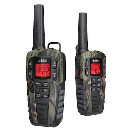 Uniden Portable Two Way Radios, Analog, PR SX377-2CKHSM