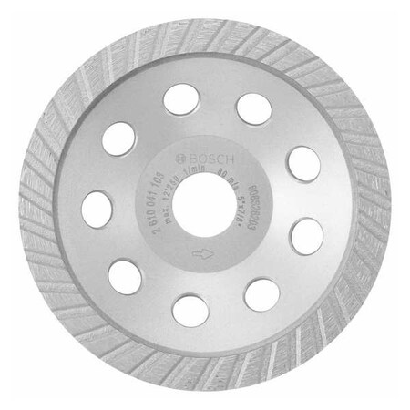 Bosch DC530SG 5 in. Turbo Diamond Cup Wheel for Concrete