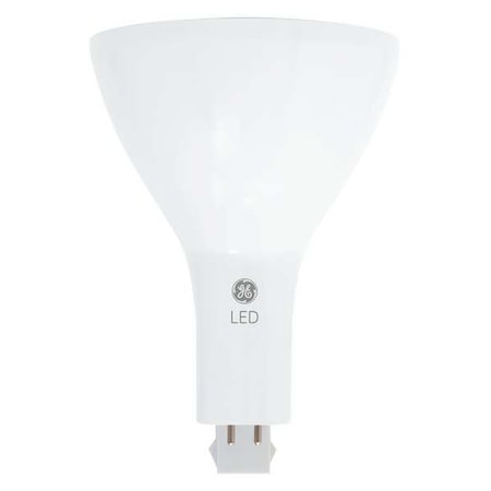 Ge Lighting 10.5 W, Compact LED Bulb, White, PL Vertical, 4000K Temp. Frosted, Non-Dimmable LED11G24d-V/840