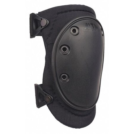 Alta Knee Pad, Tactical, Foam Pad, Fabric Cap, Clip Closure, 2 Straps, Black, Universal 50413.00
