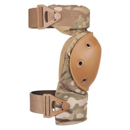 Alta Knee Pad, Flexible, Foam Pad, Fabric Cap, Clip Closure, 2 Straps, Camouflage, Universal 52913.16