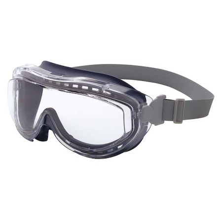 Uvex Safety Goggles, OTG, Clear Lens, Hydroshield Anti-Fog, Indirect Vent, Neoprene Band, Uvex Flex Seal S3400HS