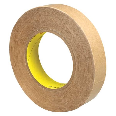 3M Film Tape, 1 in W, 60 yd L, 4 mil, Polypropylene Film, Double-Sided, 36 PK 9576