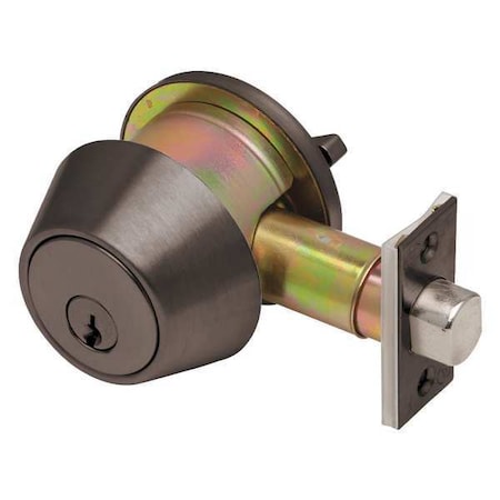 Dexter By Schlage Deadbolt Locks, Cylindrical, Grade 1 DB2000-SCT-613-KDC