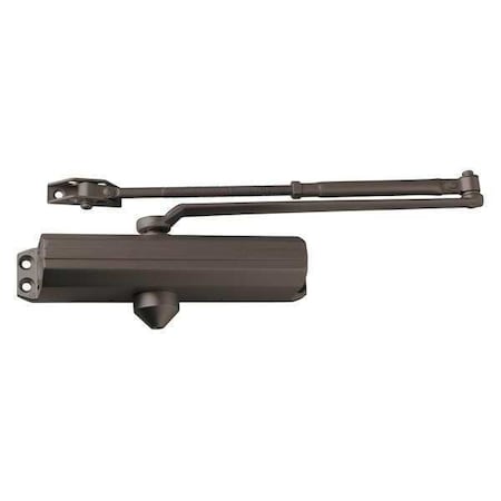 Dexter By Schlage Manual, Hydraulic, DCL2000 Series Light Duty Surface Door Closers, Surface Door Closer, Light Duty DCL2000-STD LESS-RW/PA DB
