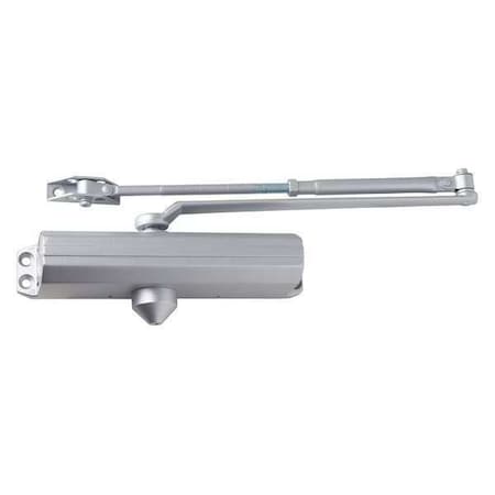 Dexter By Schlage Manual, Hydraulic, DCL2000 Series Light Duty Surface Door Closers, Surface Door Closer, Light Duty DCL2000-STD LESS-RW/PA AL