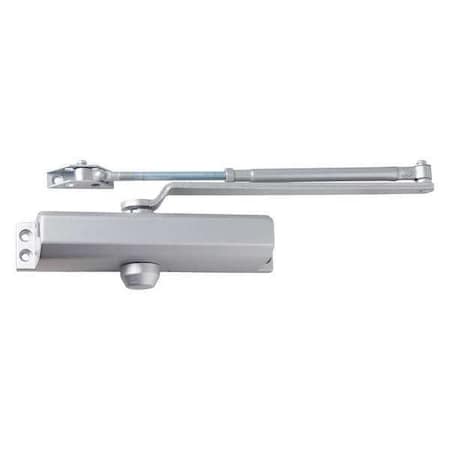 Dexter By Schlage Manual, Hydraulic, DCR8000 Series Residential Duty Surface Door Closers, Surface Door Closer DCR8000-STD-LESS-RW/PA AL
