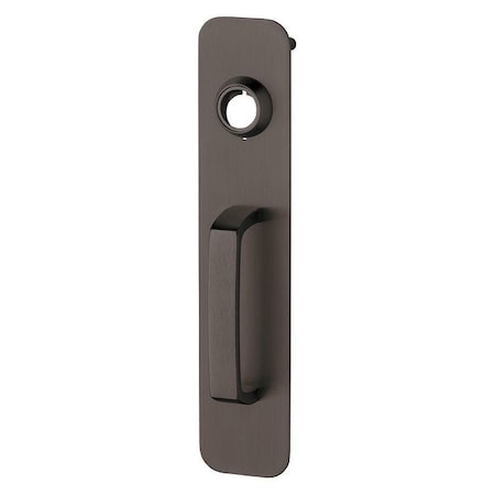 Dexter By Schlage Handle Pull Plate, Dark Bronze, 3" L ED1000T-NL-HPUL-NC-10B