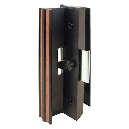 Primeline Tools Sliding Glass Door Handle Set, Clamp Style, Surface Mount, Aluminum (Single Pack) MP1006