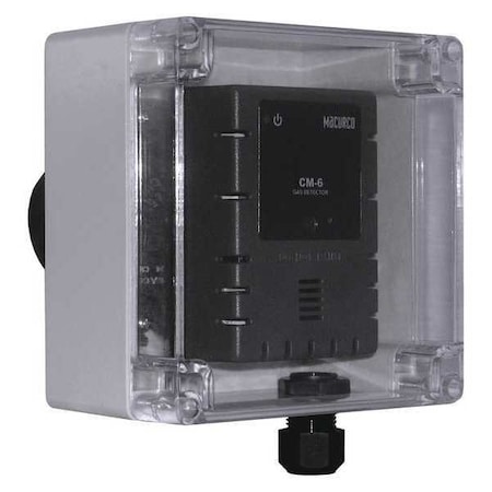 Macurco Gas Detector Duct Mount, 6" H, 3" L DMK-1