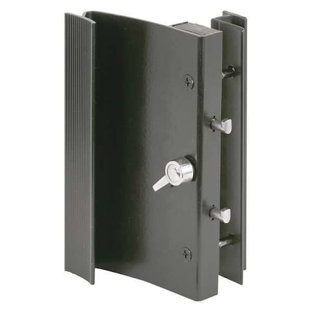 Primeline Tools Ador/HiLite, Black Diecast, Surface Mounted Sliding Patio Door Handle (Single Pack) C 1015