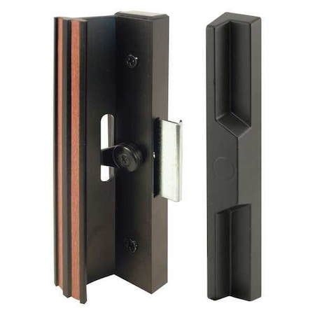 Primeline Tools Diecast Sliding Door Handle Set, Black (1 Set) C 1106