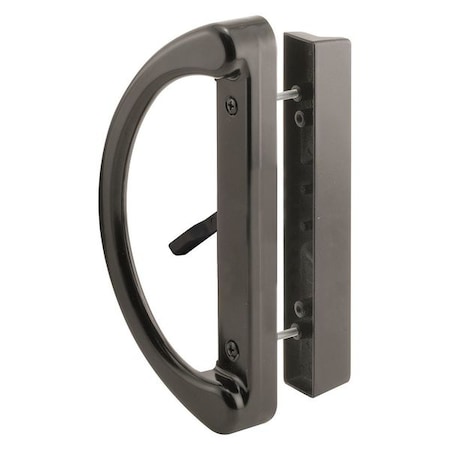 Primeline Tools Patio Door Handle Set, Dull C 1224