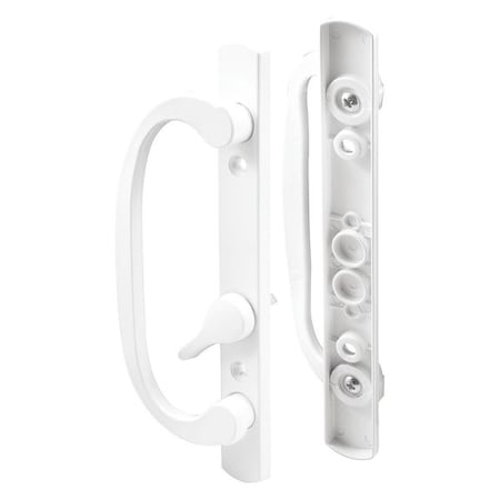 Primeline Tools Patio Door Handle Set, Powder Coated C 1280
