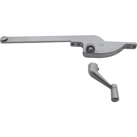 Primeline Tools 7 in. Teardrop Type Right Hand Casement Operator, Aluminum (Single Pack) MP3506