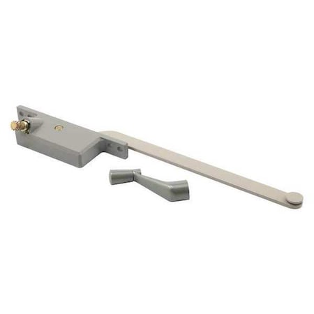 Primeline Tools Steel Casement Operator, 9 in. Arm, Square Housing, Aluminum, Left (Single Pack) H 4300