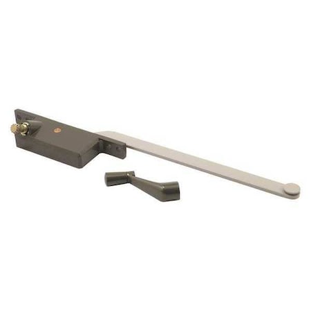 Primeline Tools Steel Casement Operator, 9 in. Arm, Square Housing, Bronze, Left Hand (Single Pack) H 4303