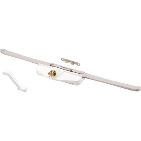 True Hardware 16-1/8 in., White Finish, Roto Gear Awning Operator (Single Pack) TH 23013