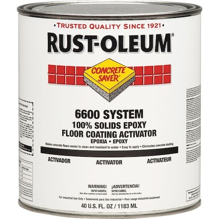 Rust-Oleum 40 oz Paint Activator, Gloss Finish, Clear, Solvent Base 282115